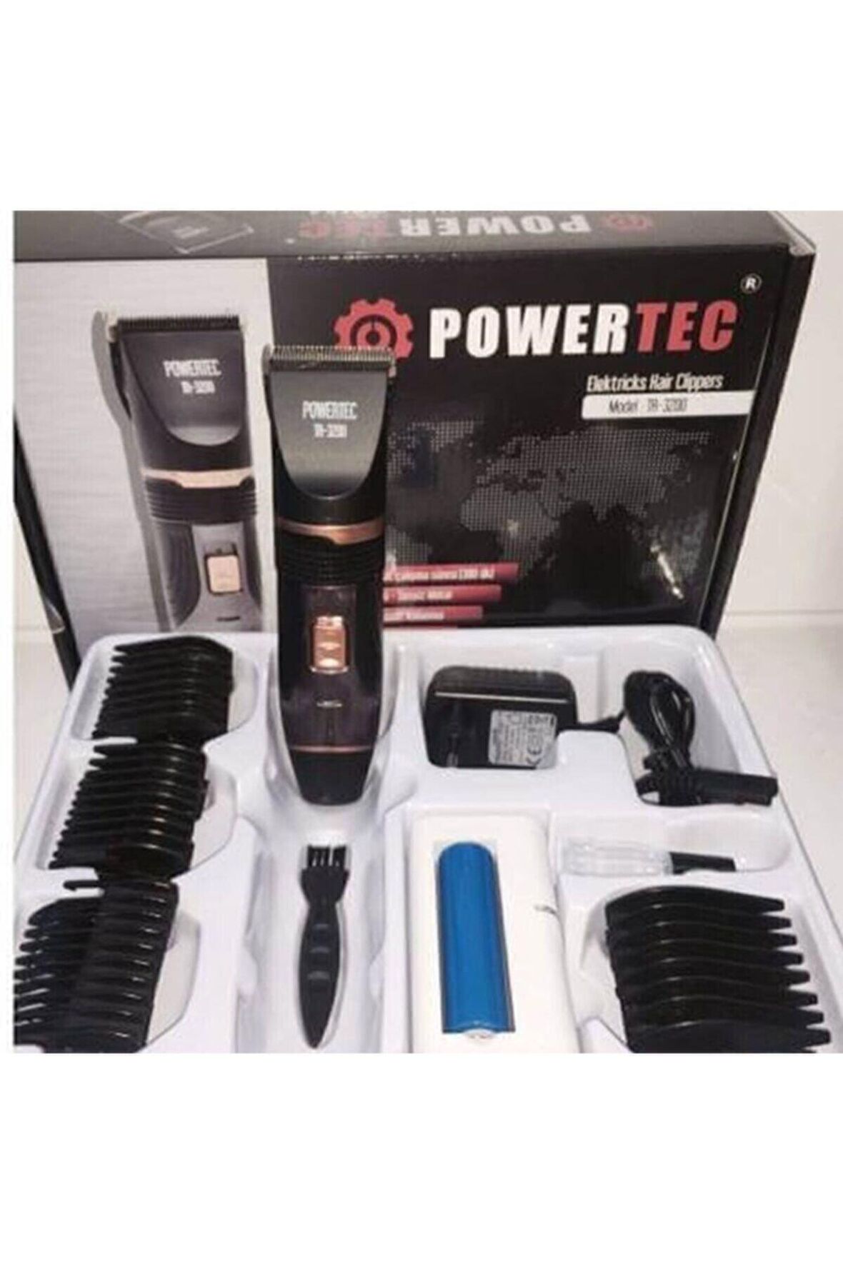 Powertec 3200 Tıraş Makinesi Pwr3200