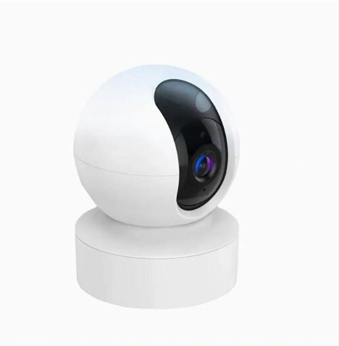 Kablosuz şarjlı 360 Derece Gece Görüşlü IP Wifi Akıllı Ev Güvenlik Bebek Kamerası cloud strorage