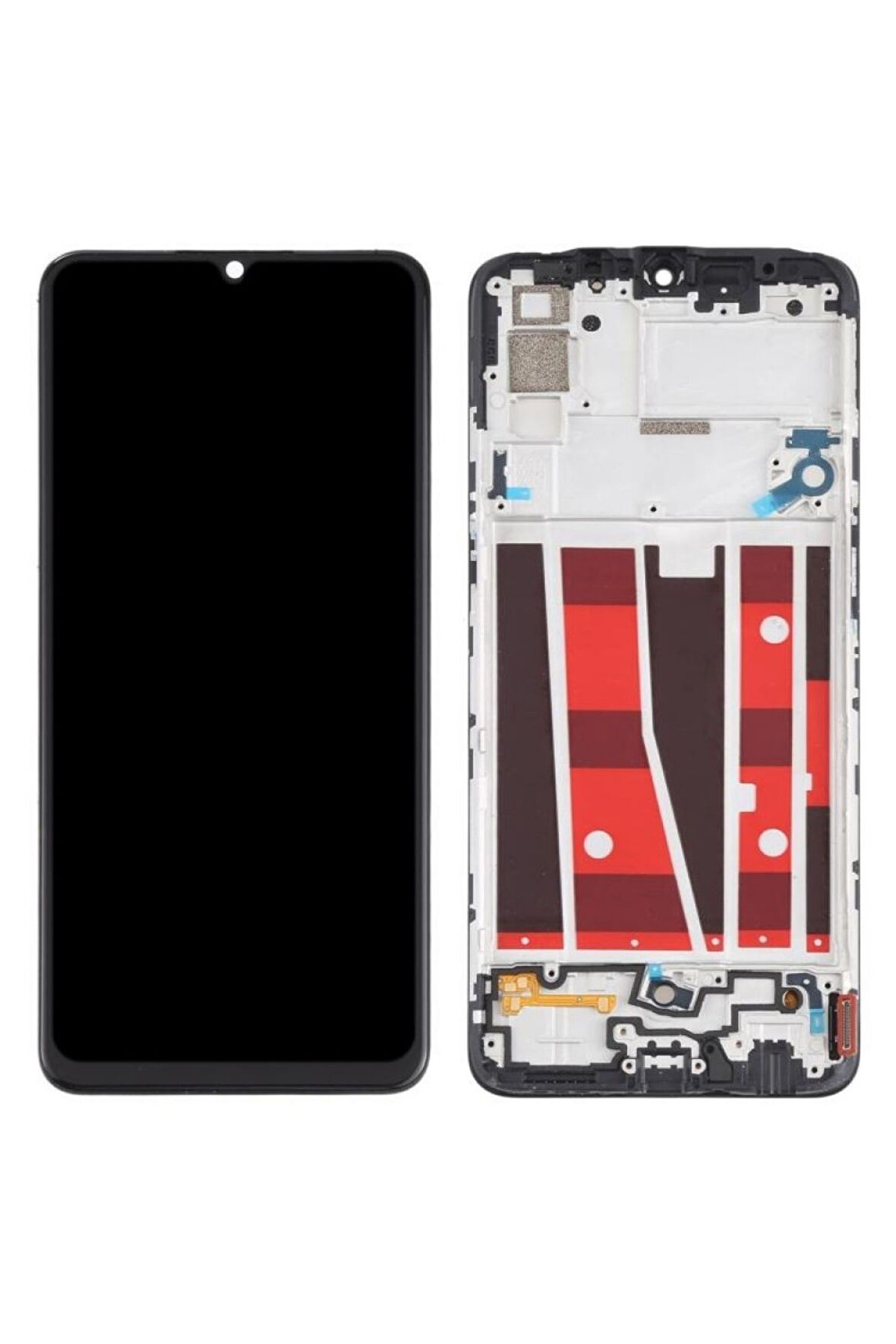 Oppo A73 Uyumlu (Çıtalı) Oled Ekran (CPH2095)