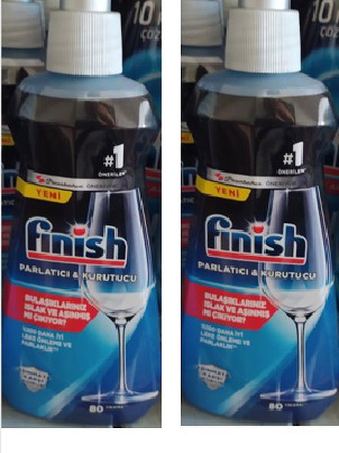 Finish Bulaşık Makinesi Parlatıcısı 2x400 ml 