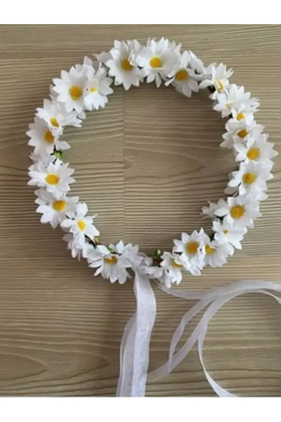 Vizyon gelin tacı Yapay Papatya Kır çiçeği 100 Adet Paketli
