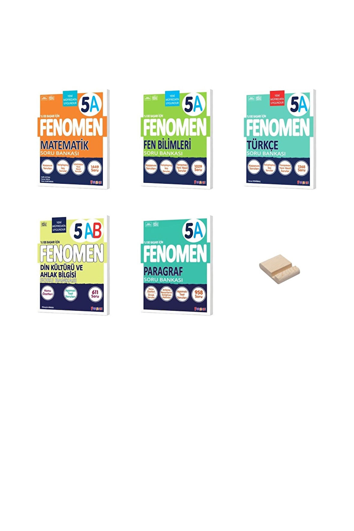 5. Sınıf A Serisi Tüm Dersler 5li Set Soru Bankaları