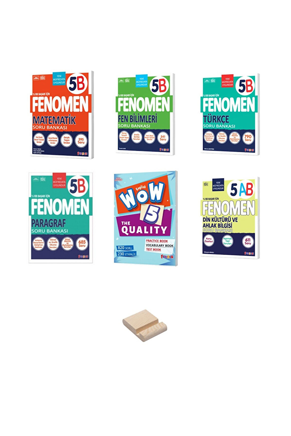 5. Sınıf B Serisi Tüm Dersler 6lı Set Soru Bankaları
