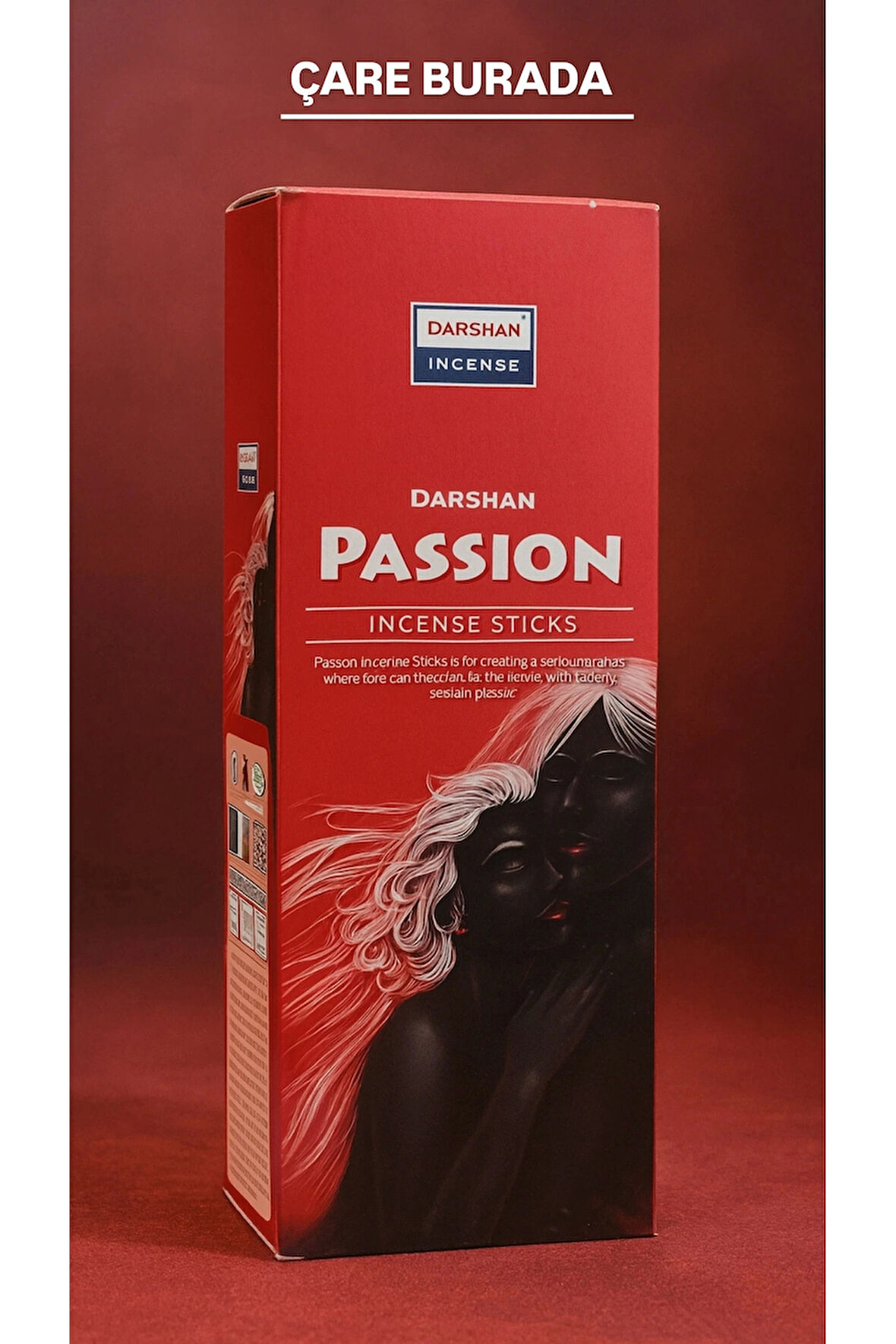 Darshan Incense - Passion 20'li Çubuk Tütsü ( Sevgi & Tutku & Aşk)