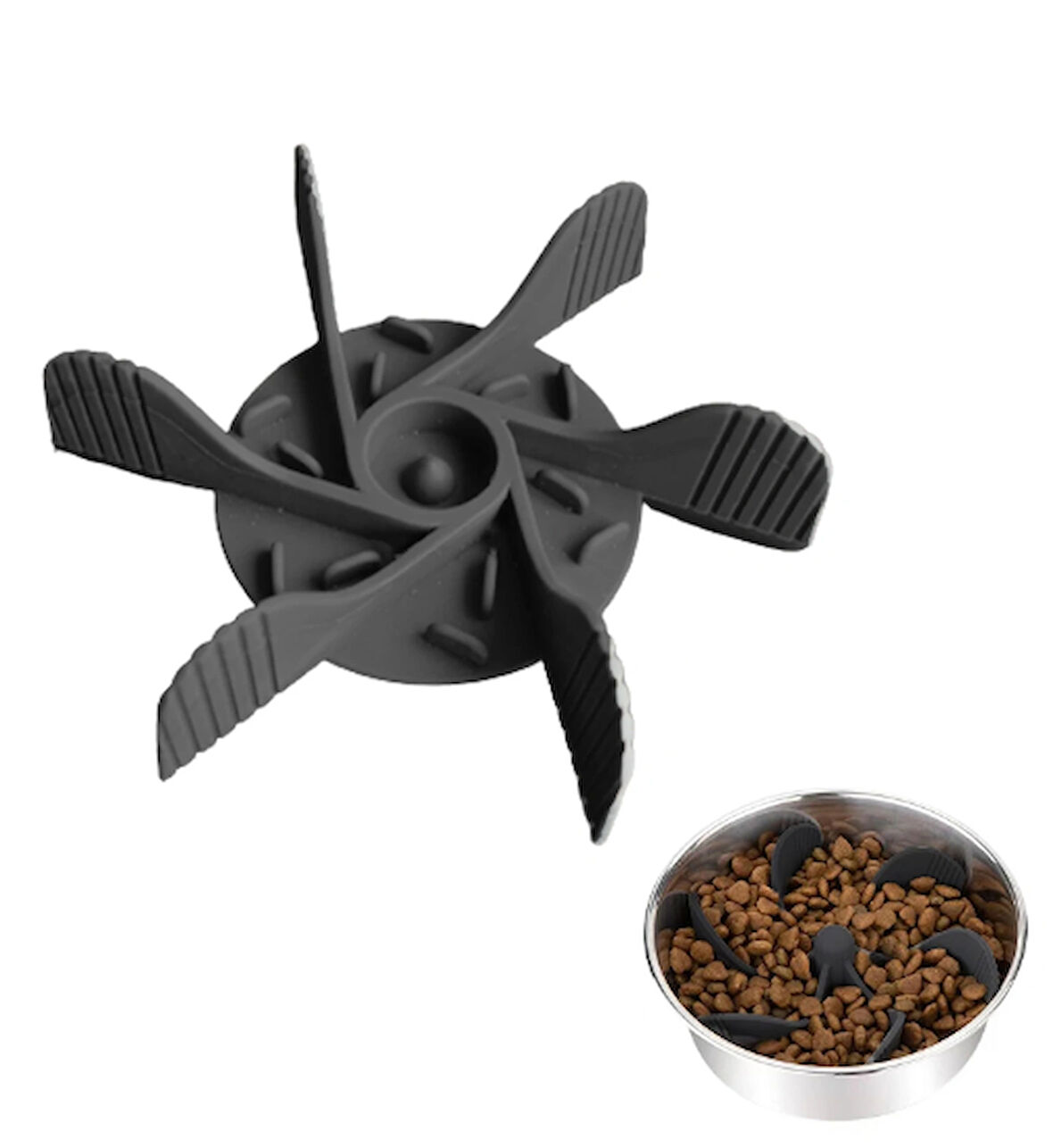 YUMMYTWİST Yavaş Yeme Aparatı Anti-Choking( Boğulmayı Önleyici) Kesilebilir Her Kaba Uyumlu