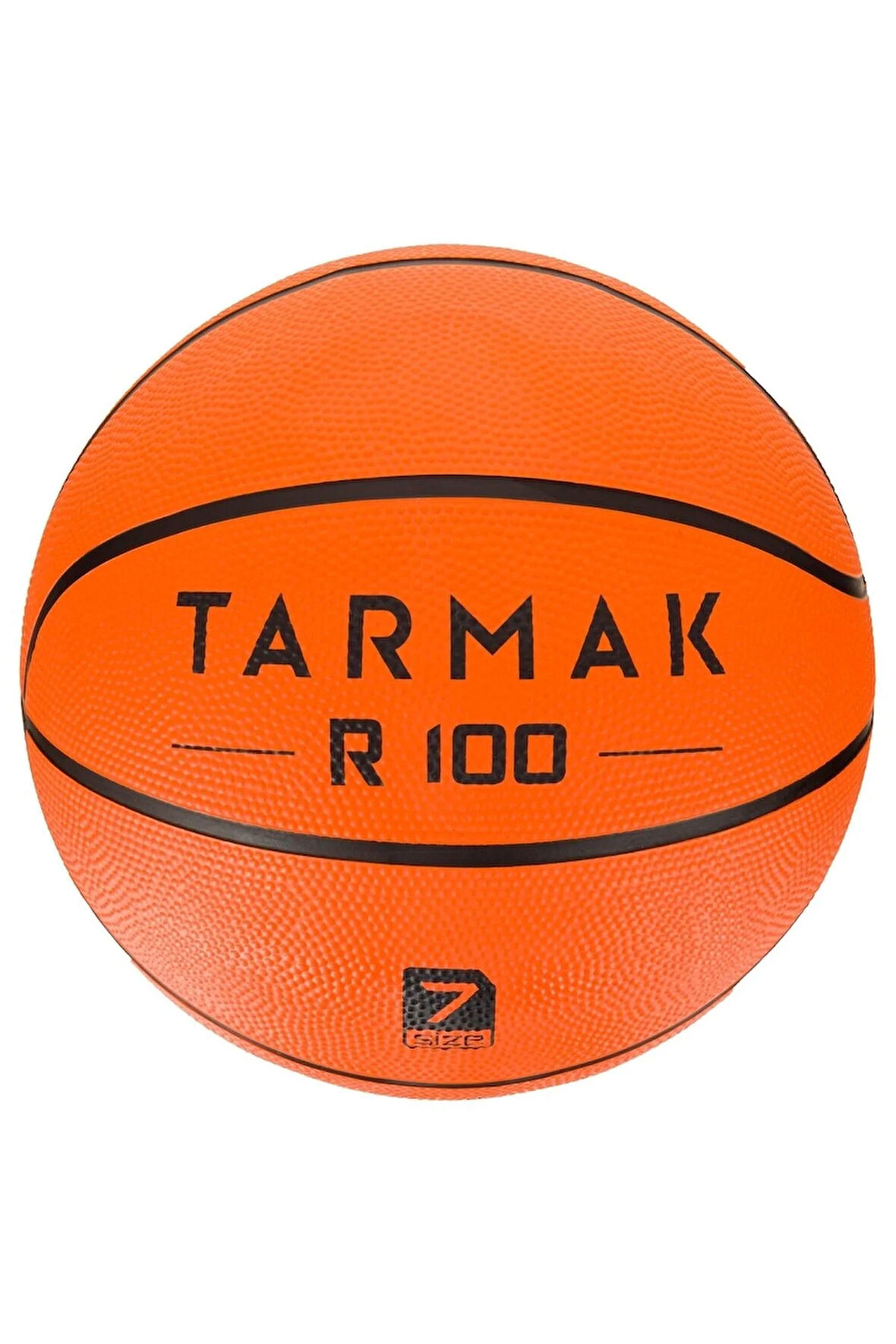 Tarmak Basketbol Topu R100 - 7 Numara -yetişkin-turuncu