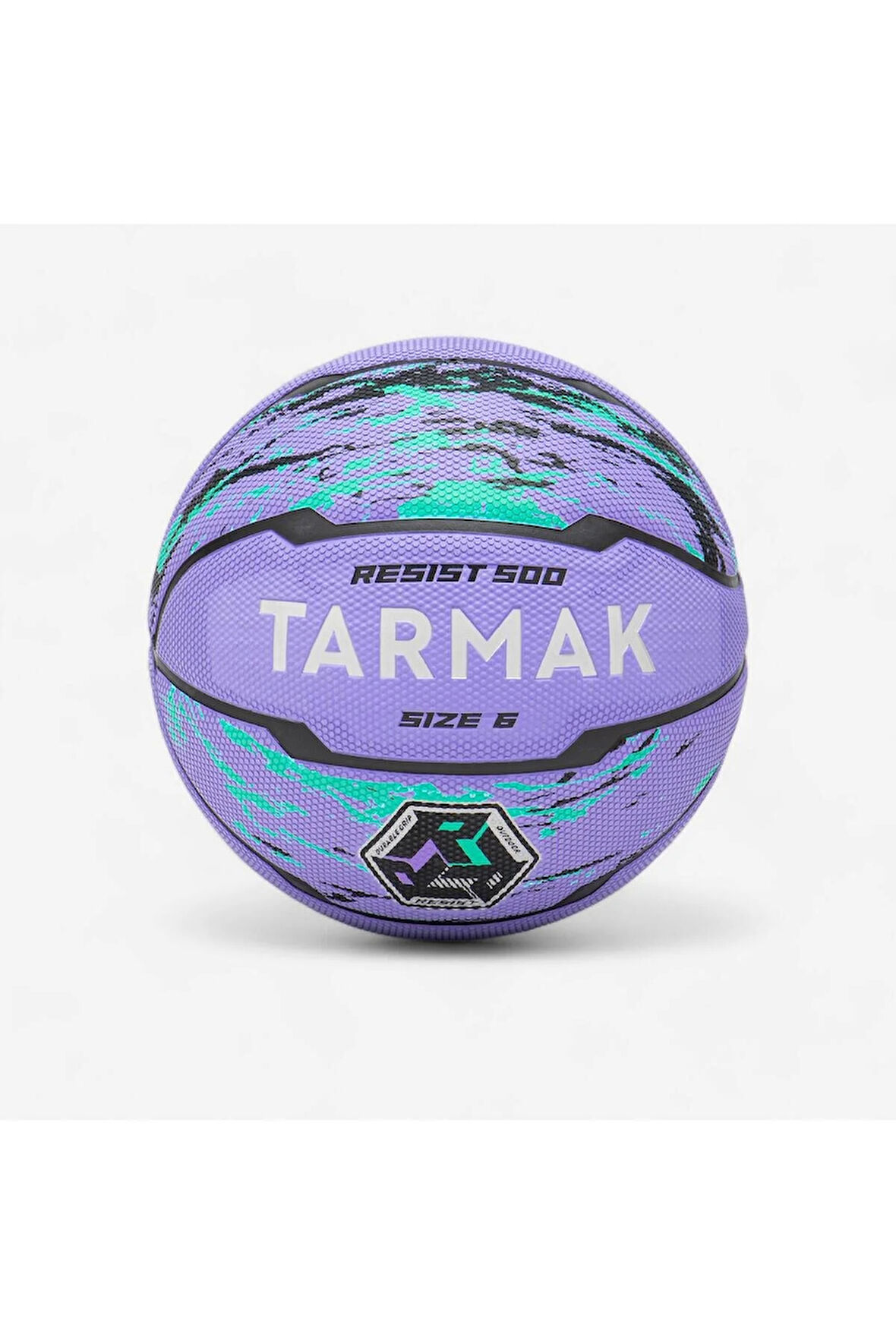Tarmak Basketbol Topu R500 - 6 Numara - Mor Turkuaz
