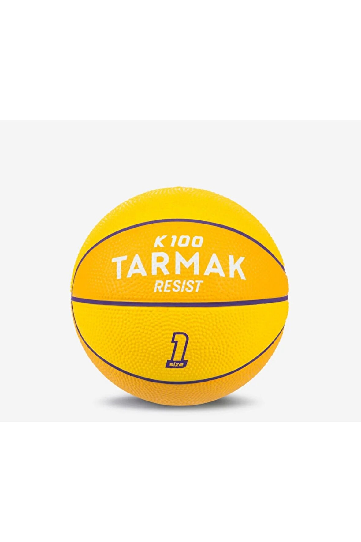Mini Basketbol Topu - 1 Numara - Sarı  