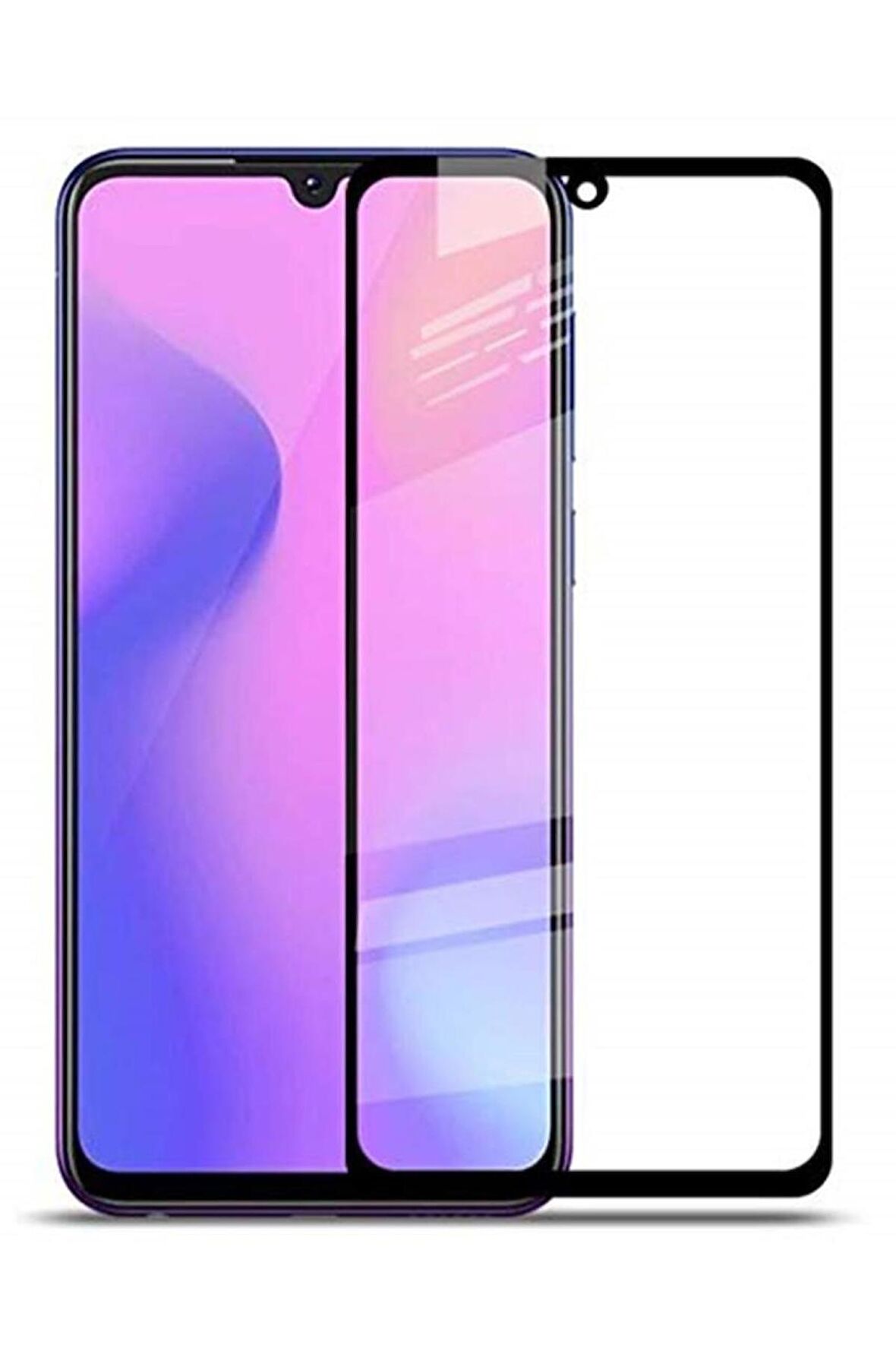 Nano Teknoloji Samsung J6 Plus Siyah Kırılmaz Cam Ekran Koruyucu