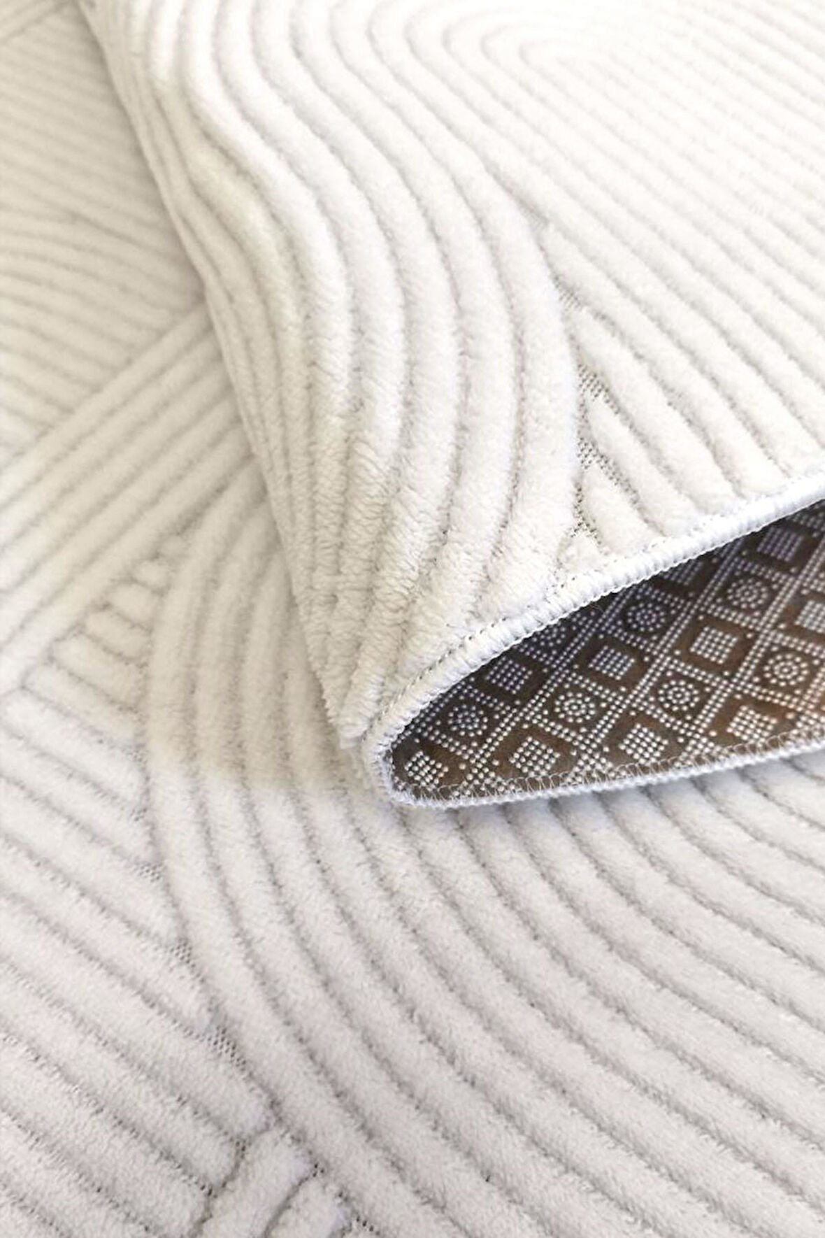 Yumuşak Dokulu İskandinav Dekoratif Kaymaz Taban Yıkanabilir Yolluk Antre Hol Halısı Salon Halısı