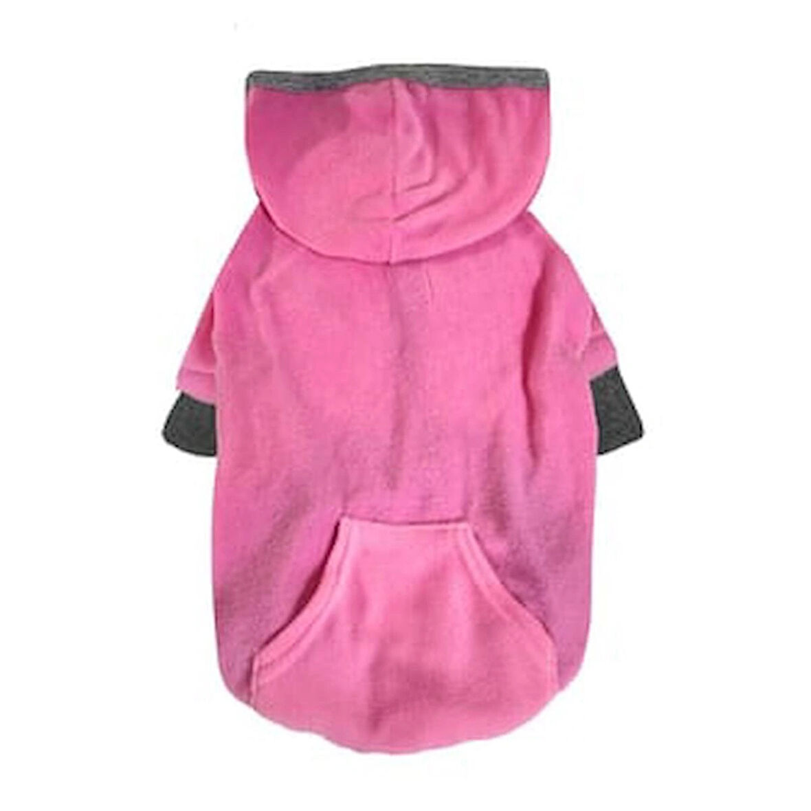 Pink Basic Polar Orta-Büyük Irk Köpek Sweatshirtü