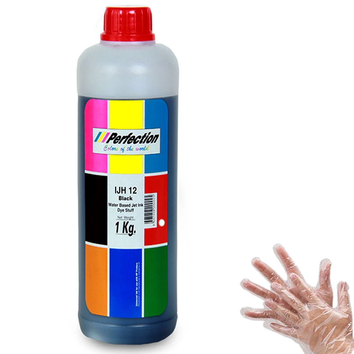 Perfection Canon Uyumlu GM4040 GM2040 GI-40 Mono Siyah Yazıcı Mürekkebi 1 kg.