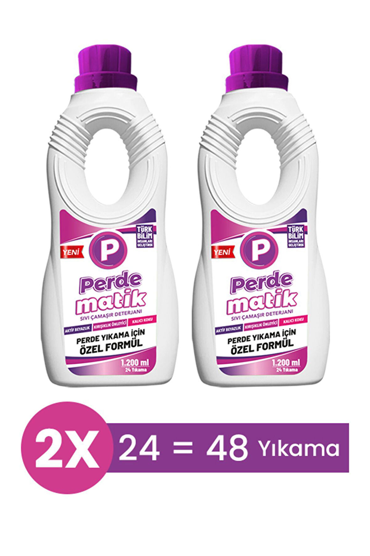 Tül, Dantel Ve Hassas Kumaşlar Için Sıvı Perde Vegan Çamaşır Deterjanı 2adet 1200 ml