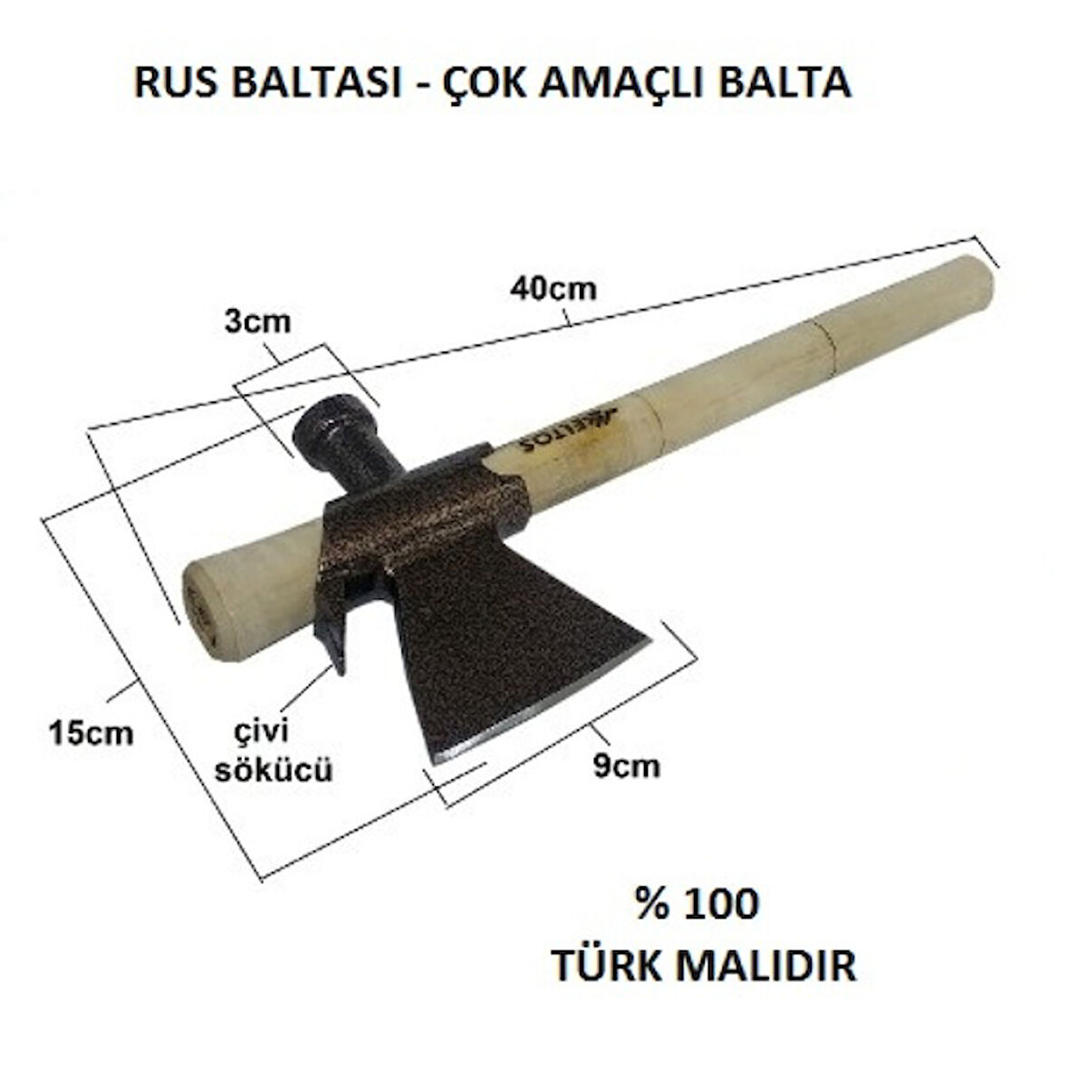 Rus Baltası - Kesme - Çekme -