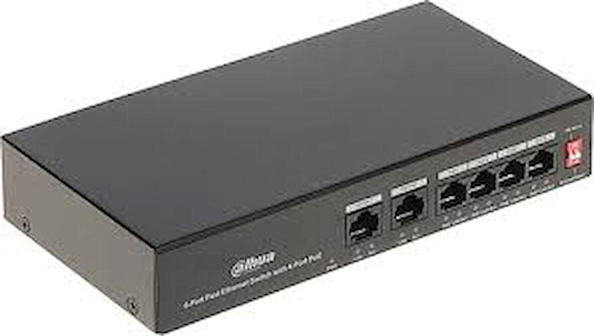 DH-PFS3006-4ET-36 - 6-Port Fast Ethernet Switch with 4- Port P
