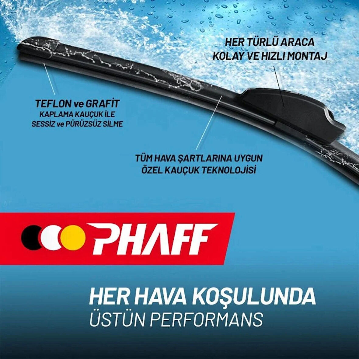 Phaff Ford Focus II Phaff Muz Silecek Takımı (2004-2011)