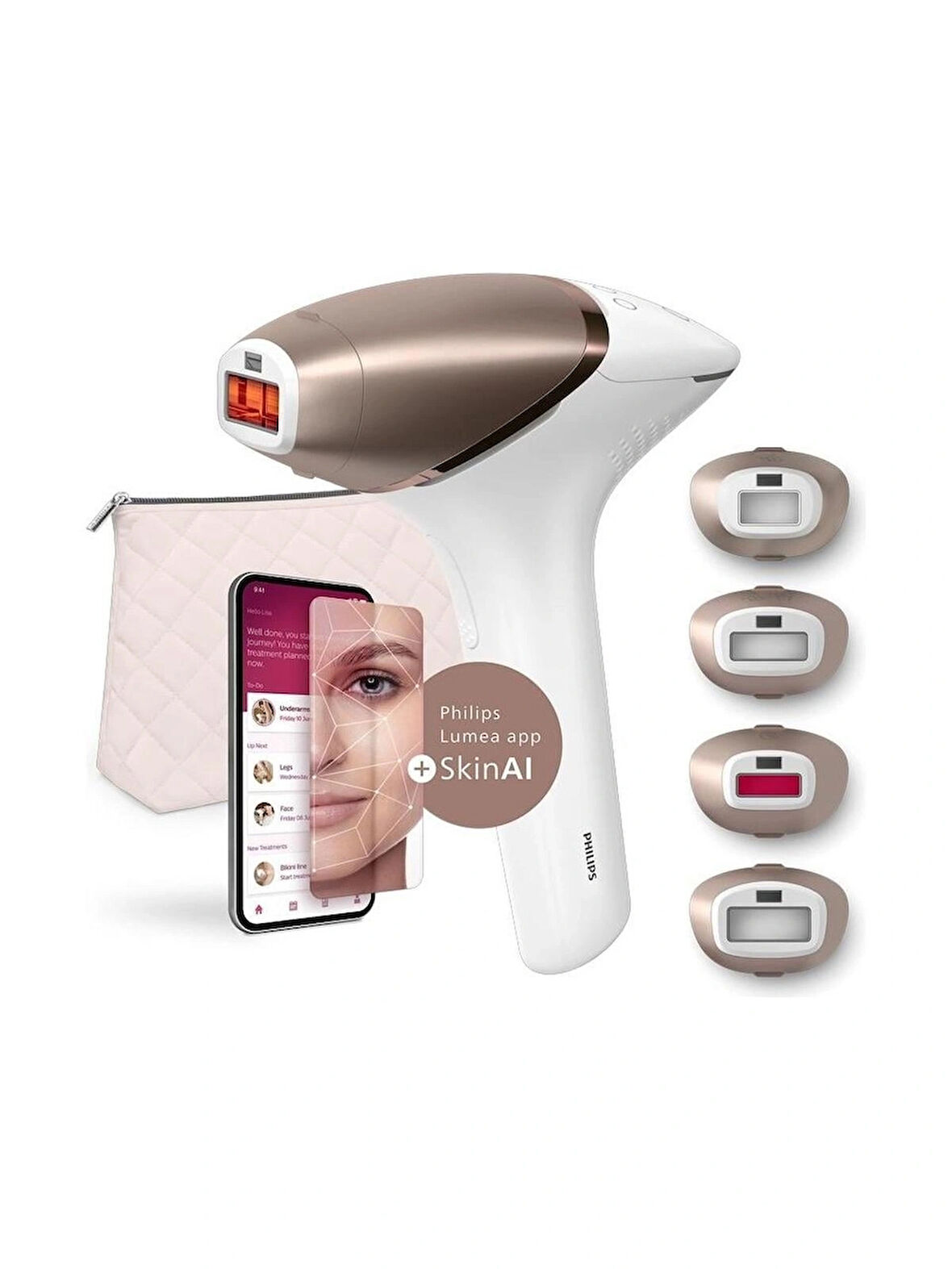Philips BRI951/03 Lumea 9900 Serisi Ipl Tüy Alma Cihazı son seri 