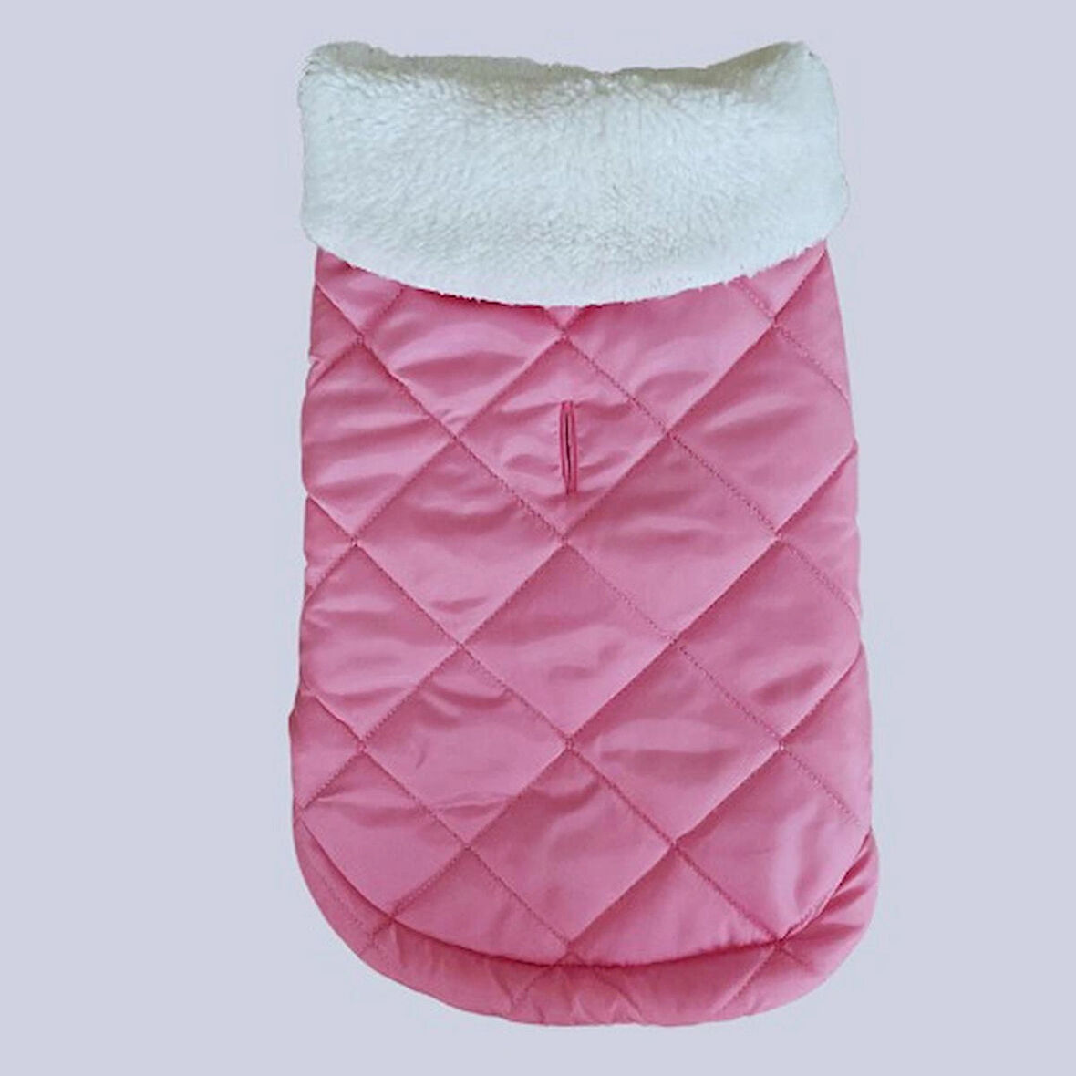 Gedyco Pink Kapitone İçi Polarlı Küçük Irk Köpek Yeleği