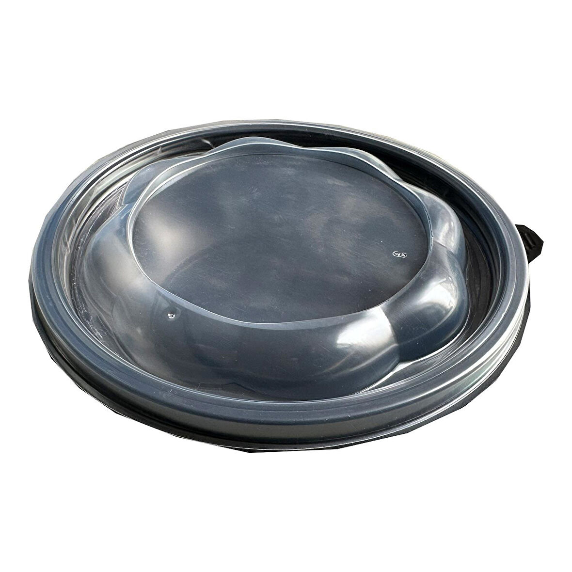 Şeffaf Kapaklı Sıcak Soğuk Isıya Dayanıklı Yemek Salata Kabı 500 Gr. - Yuvarlak - 18 Cm. - 30 Adet