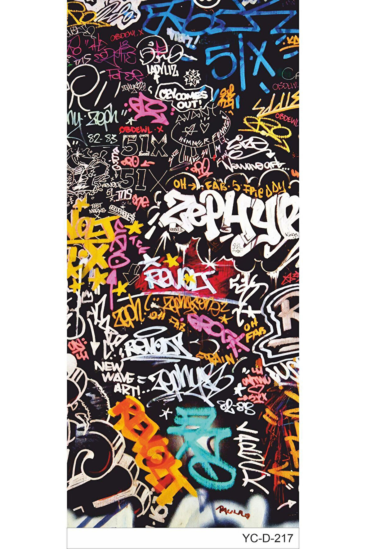 Araç Kapı Direk Kaplama Folyosu Desenli (Sağ Sol Takım) (2 Adet) - 22x50 Cm