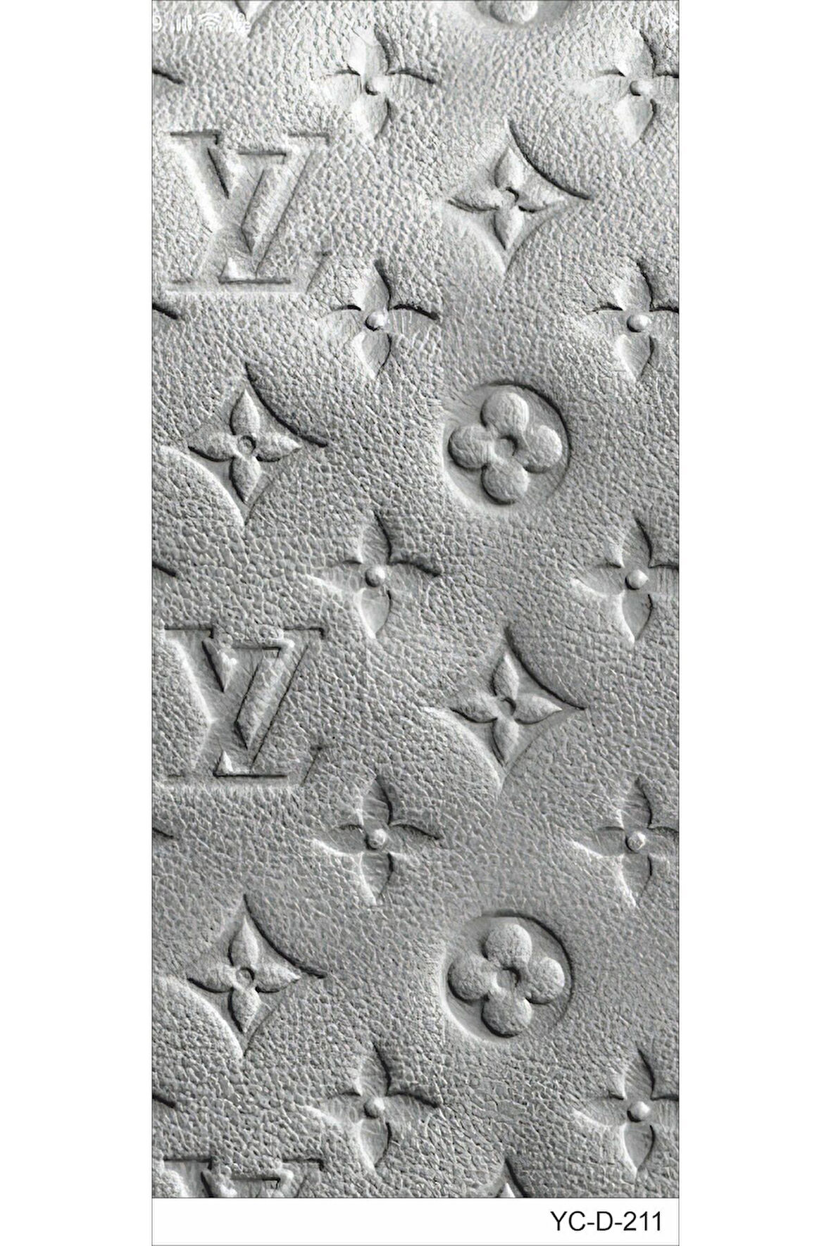 Araç Kapı Direk Kaplama Folyosu VL Desenli (Sağ Sol Takım) (2 Adet) - 22x50 Cm