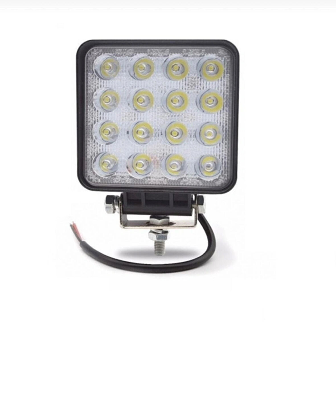 Point Off Road Sis Farı Çalışma Lambası 16 Led Kare Su Geçirmez 48w