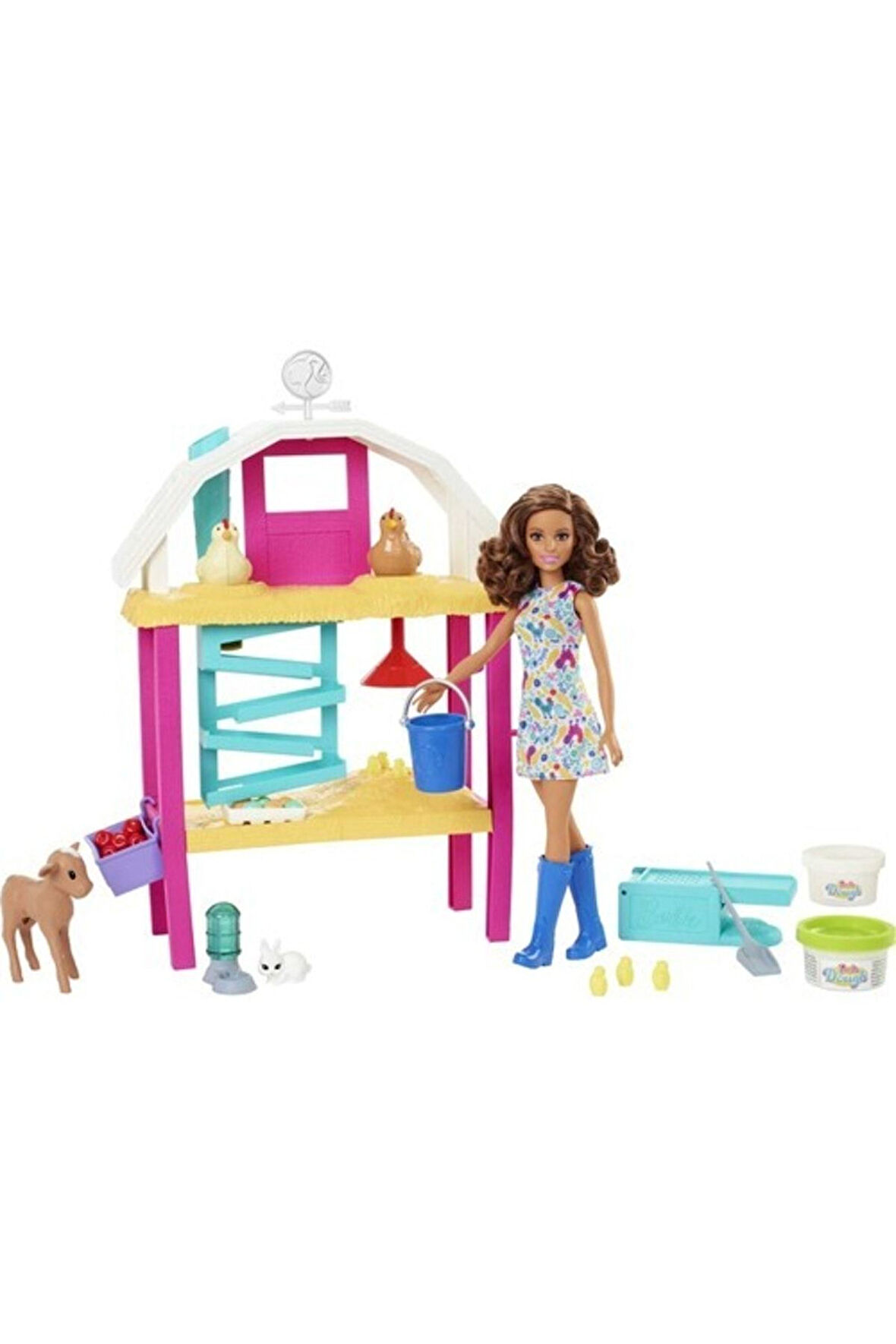 Barbie Eğlenceli Çiftlik Hayatı Set Hgy88 Lisanslı Ürün