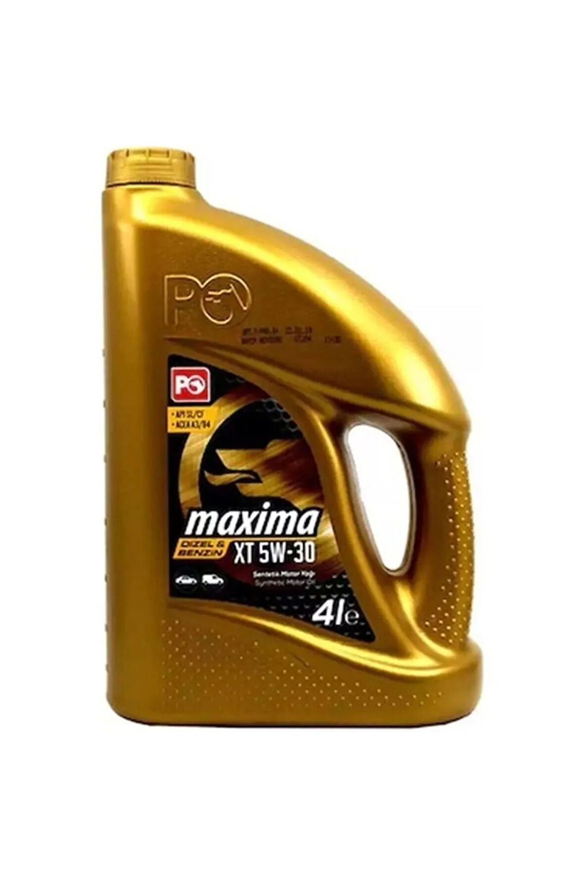 Petrol Ofisi Cx 5w30 4 Litre 2021 Üretim Tam Sentetik Motor Yağı