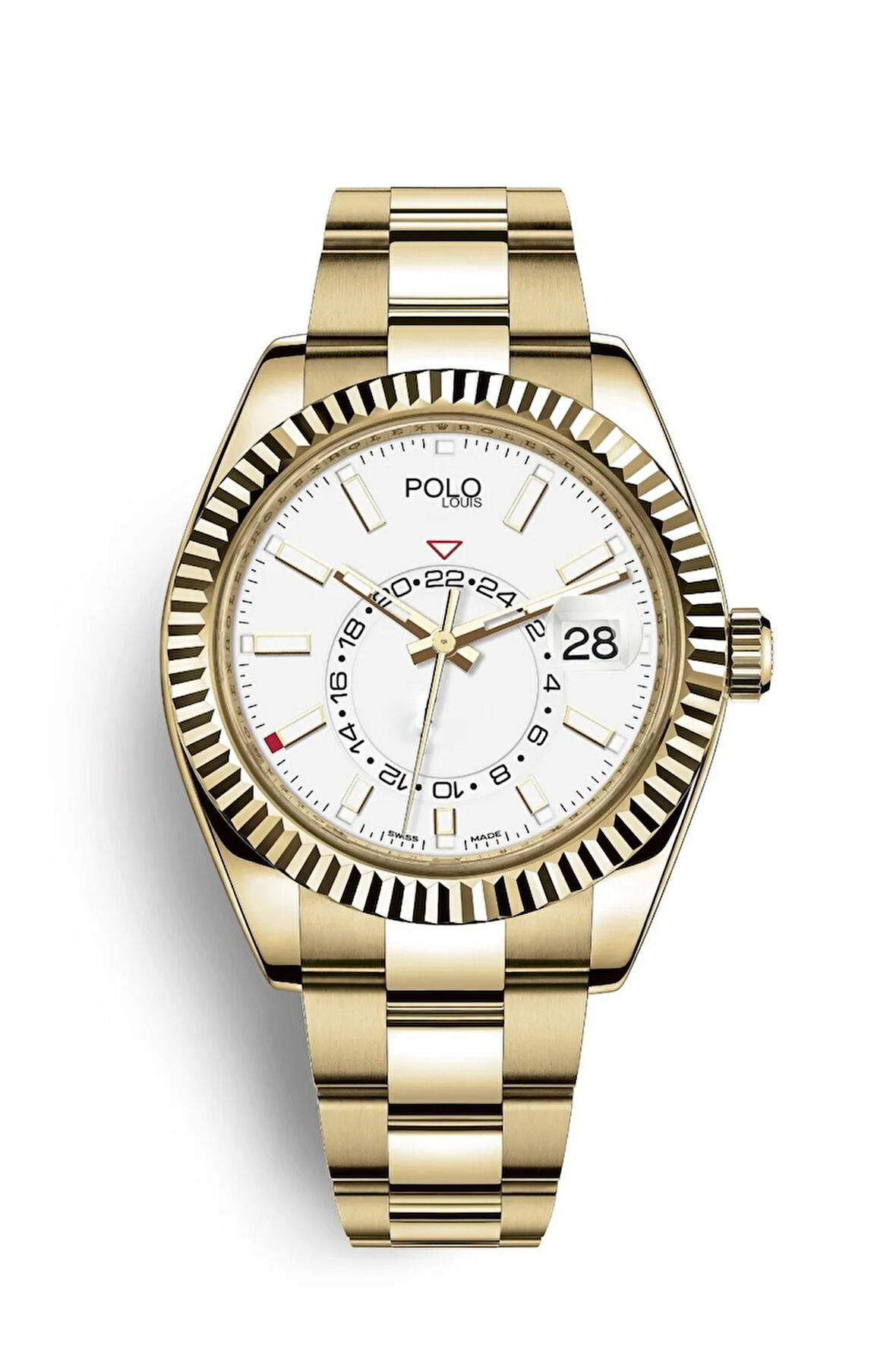 Rolex Model Çelik Kordon Erkek Kol Saati