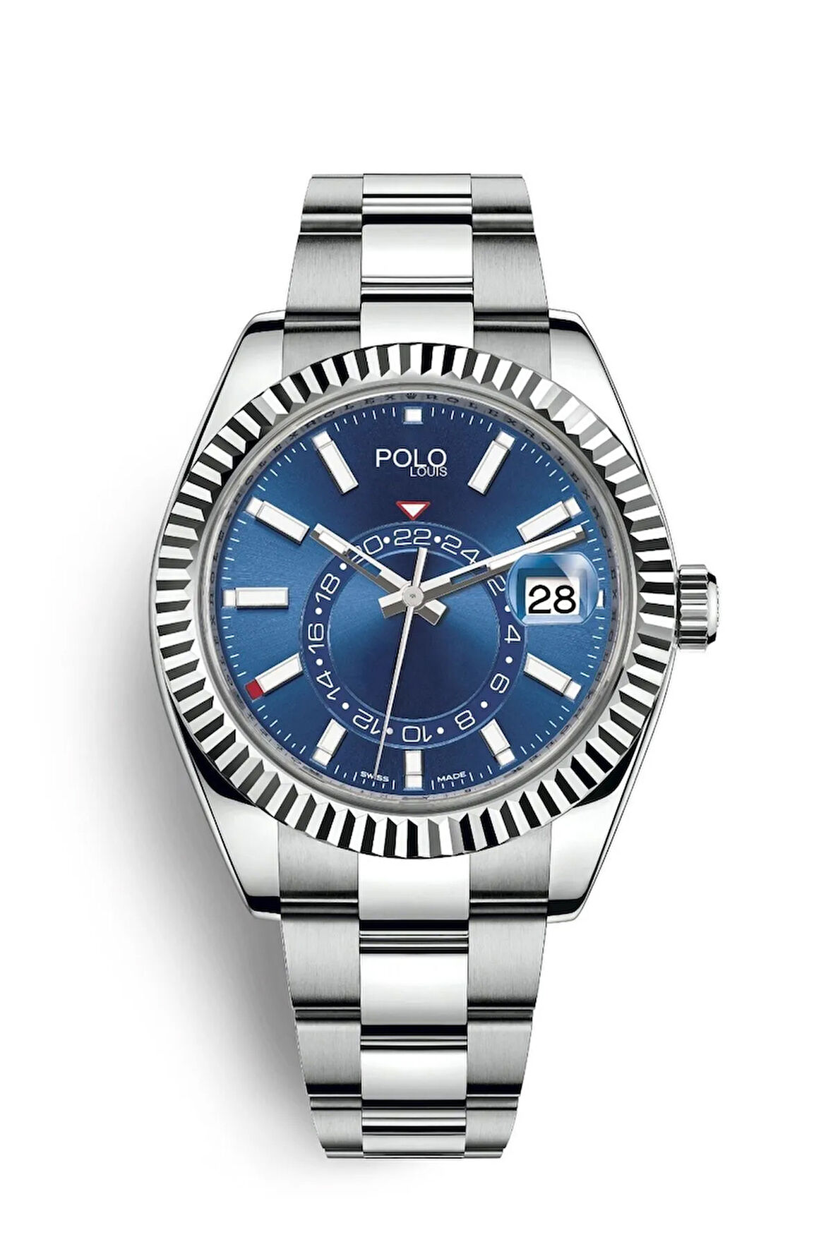 Rolex Model Çelik Kordon Erkek Kol Saati