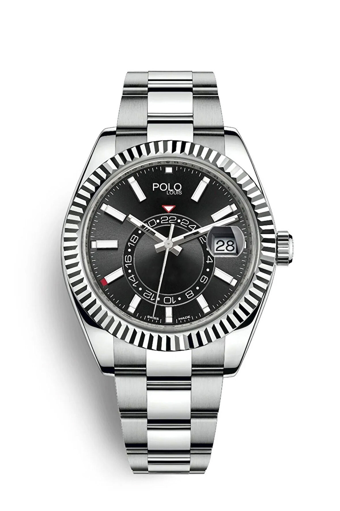 Rolex Model Çelik Kordon Erkek Kol Saati