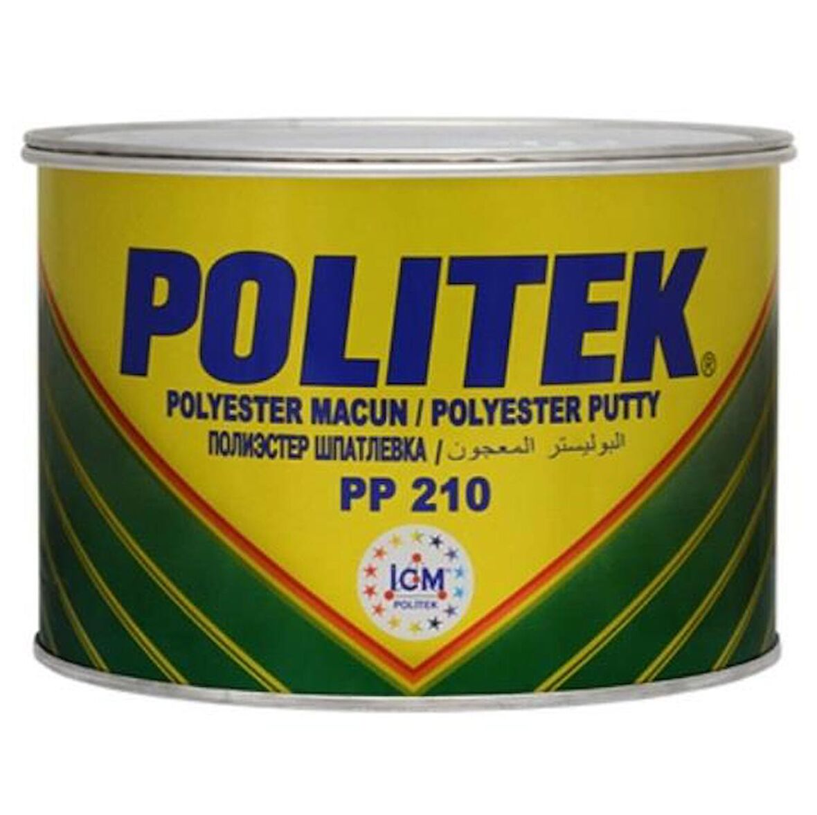 Politek Polyester Macun 2700 gr. - PP210