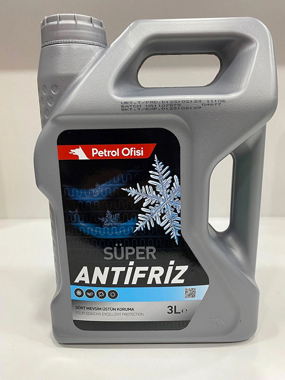 Petrol Ofisi Süper Antifriz Mavi / Yeşil 3Litre (2024 üretim)