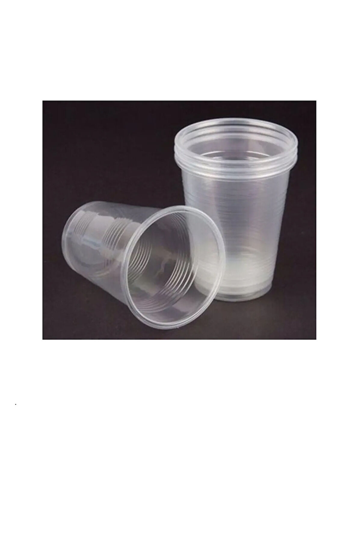 Plastik Bardak 180cc 100lü