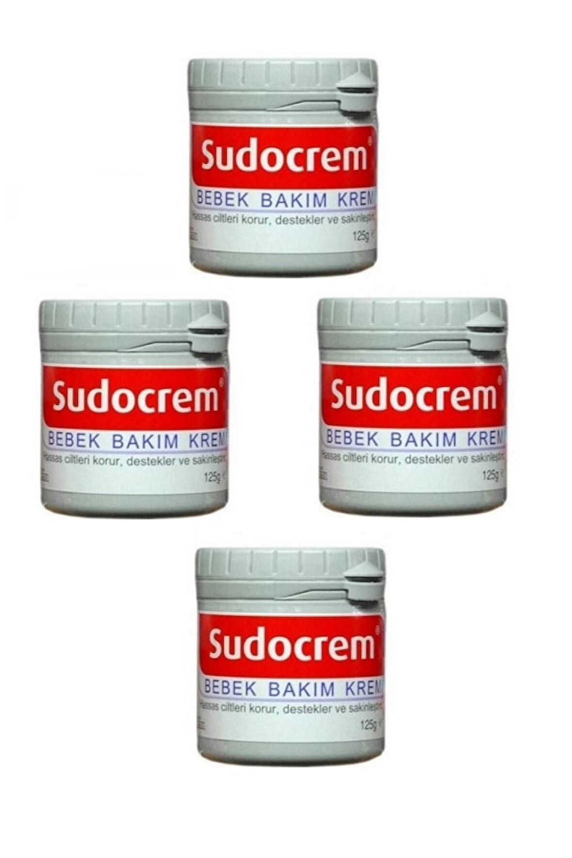 Sudocrem Hassas Ciltleri Koruyucu Bakım Kremi 125 gr 4 Adet