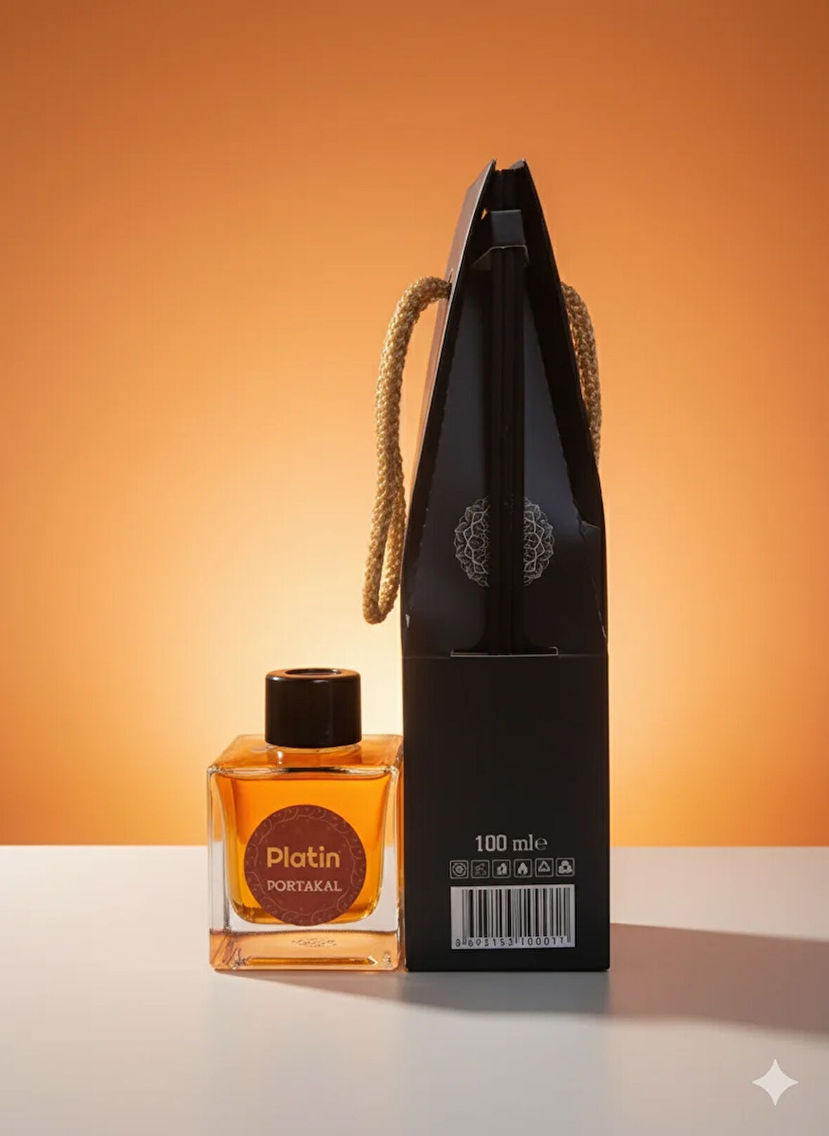 Platin Portakal Bambu Çubuklu Oda Kokusu 100ml