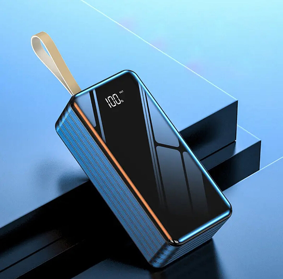 50000 Mah Dijital Göstegeli Fenerli Powerbank Wintoup
