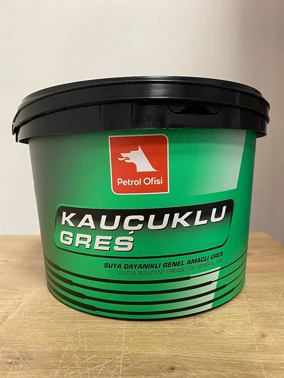 Petrol Ofisi Yeşil Renk Kauçuklu Gres Yağı 4KG (2025 Üretim)