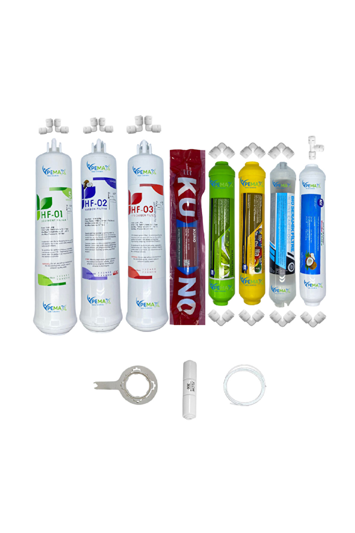 PWS Kapalı Kasa Su Arıtma Cihazı HFT 8li Orijinal LG Kuno mebran Alkali+mineral+detox+tatlandırıcı