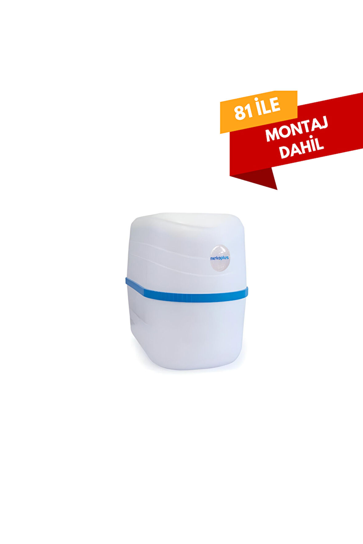 Pera Water Merkoplus  6 aşamalı mineralli+basınç düşürücülü kapalı kasa Pompasız su arıtma cihazı