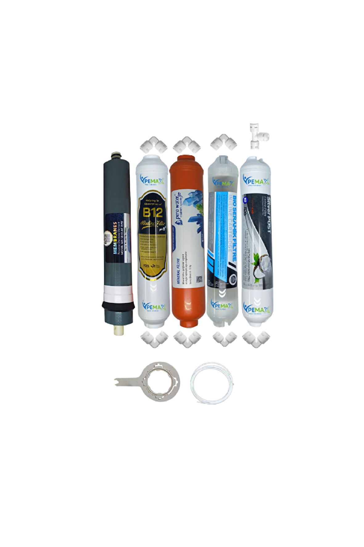 PWS Platinium mebran+B12 alkali+ mineral+detox gümüş iyonlu tatlandırıcı