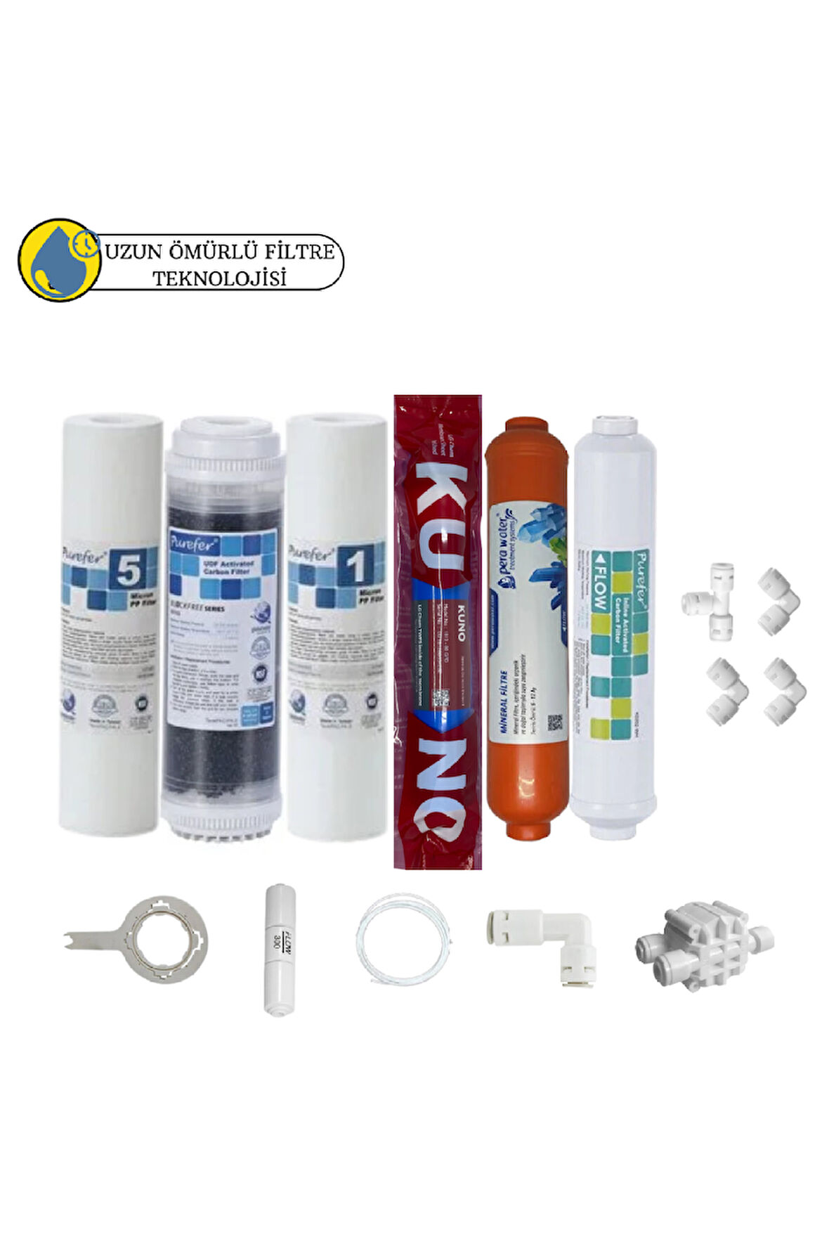 Purefer Açık kasa Çif sedimentli Sertifikalı 6li Orijinal Lg Kuno mebran  mineralli