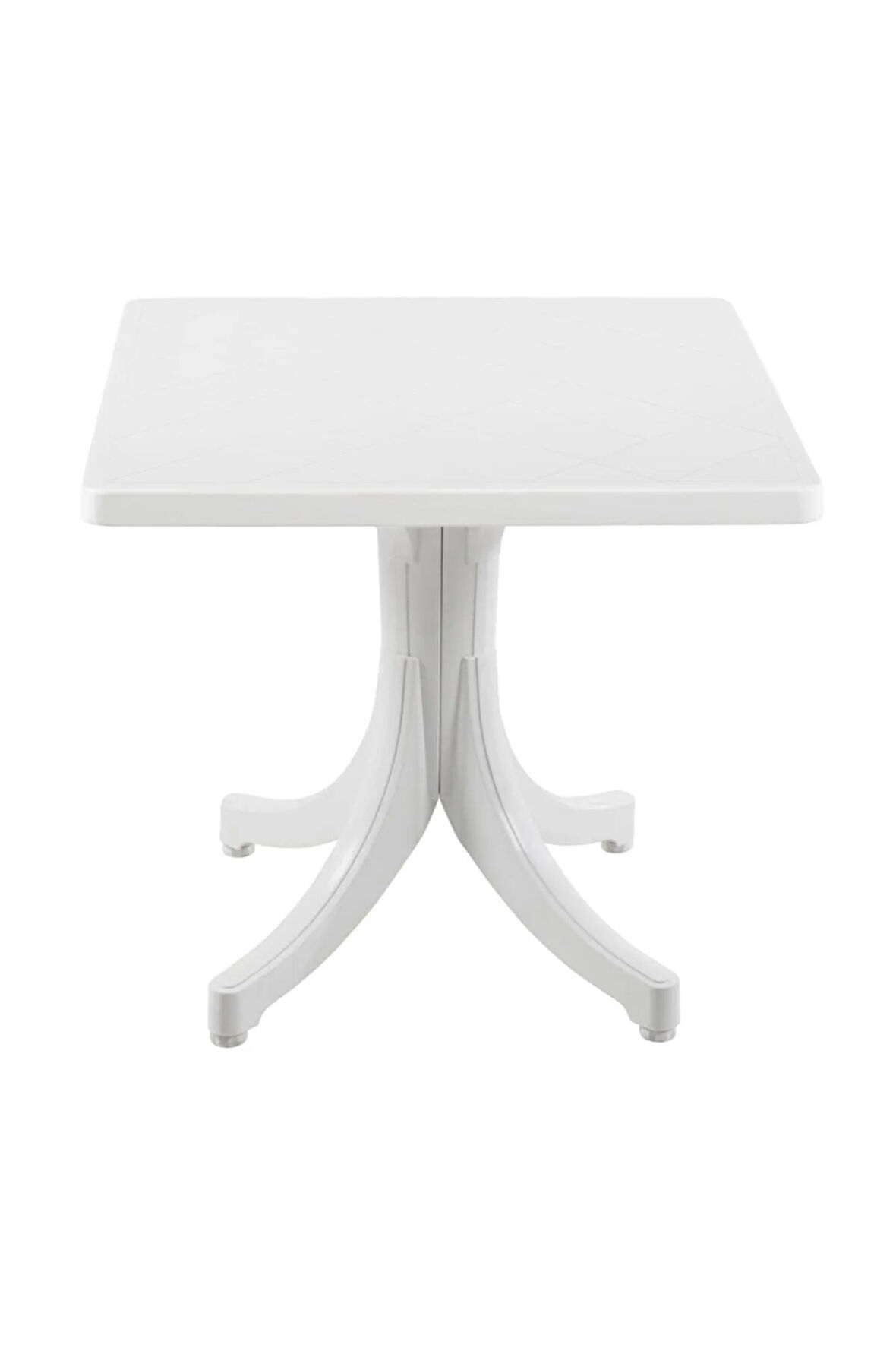 Favori Masa Plastik Bahçe Masası Teak Kare 80 Cm X 80 Cm 2 Iki Üç Kişilik