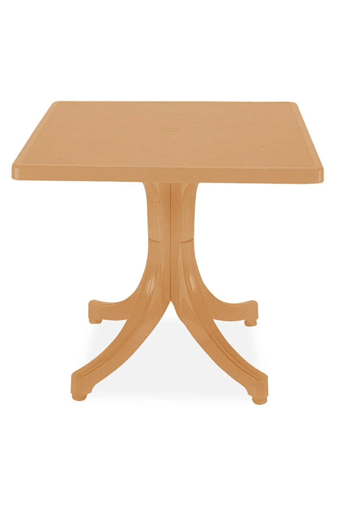 Favori Masa Plastik Bahçe Masası Teak Kare 80 Cm X 80 Cm 2 Iki Üç Kişilik