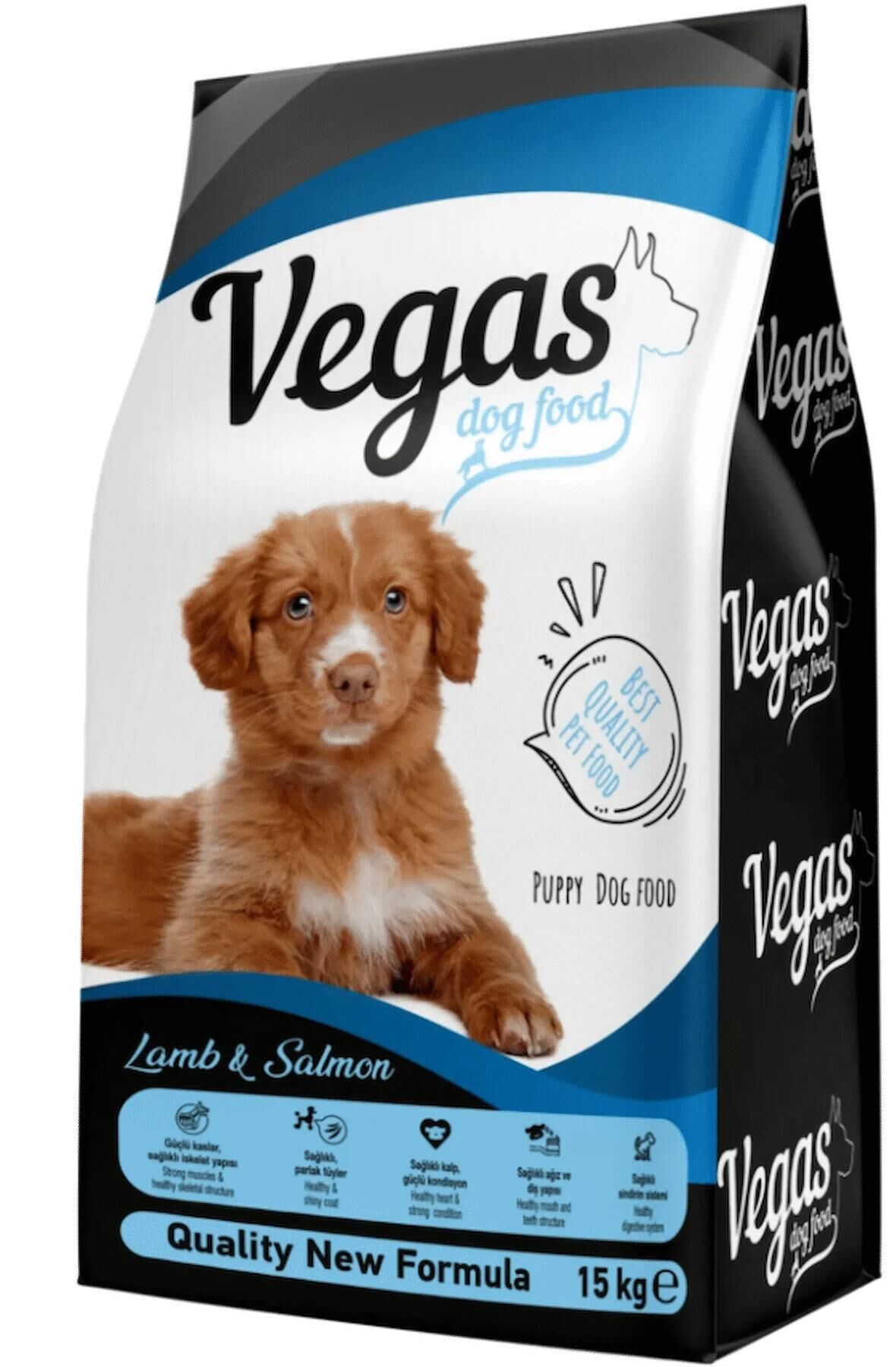 Vegas Kuzu Etli Ve Somonlu Yavru Köpek Maması 15 Kg