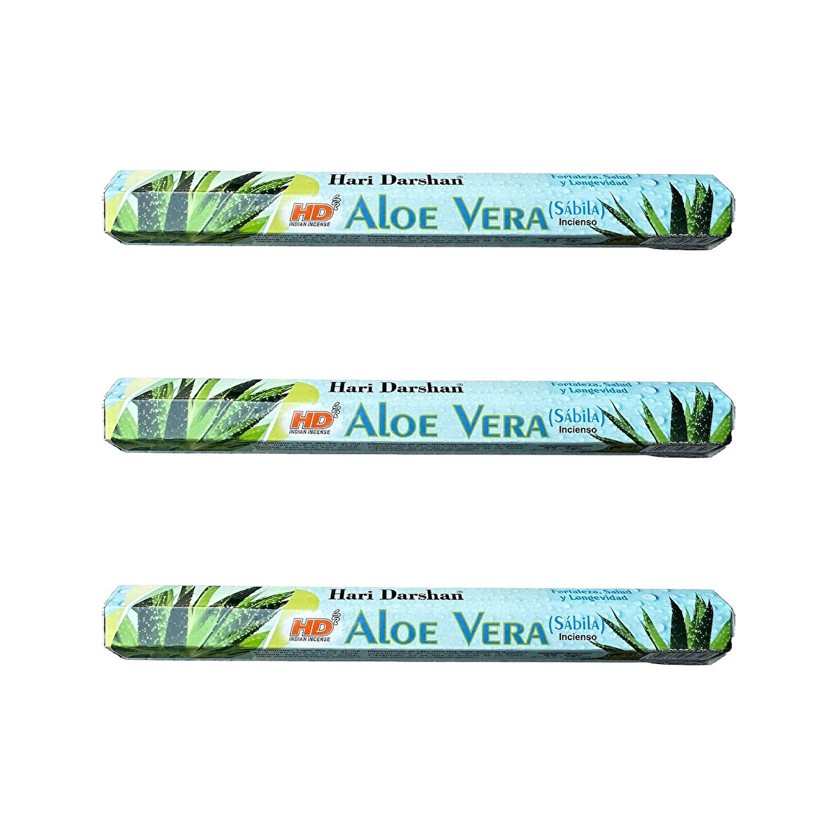 Hari Darshan Aloe Vera Çubuk Tütsü - Oda Ortam Kukusu - 20 Adetlik 3 Paket