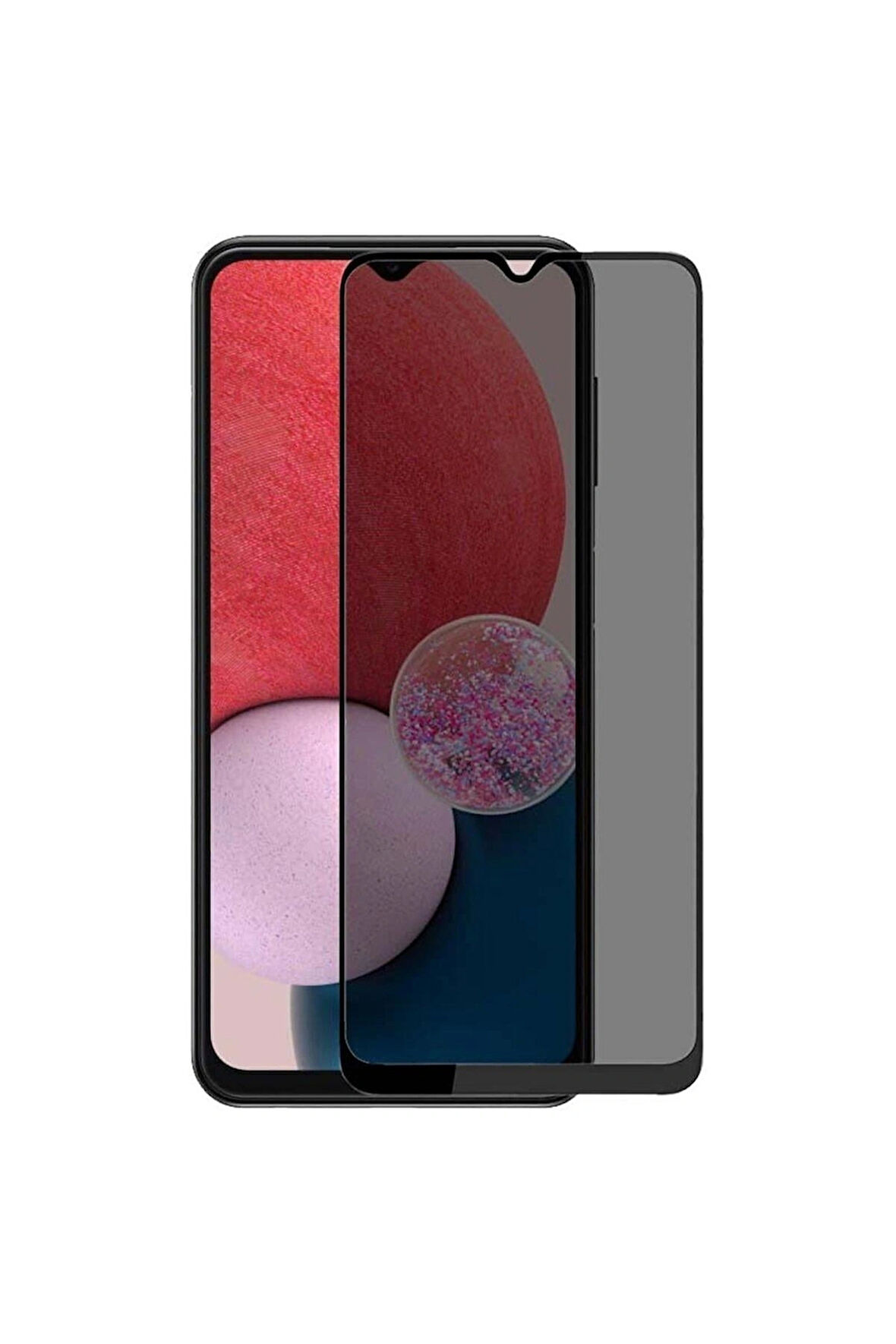 Samsung Galaxy A13 Uyumlu Görünmez Hayalet Full Kaplayan Ekran Koruyucu Cam
