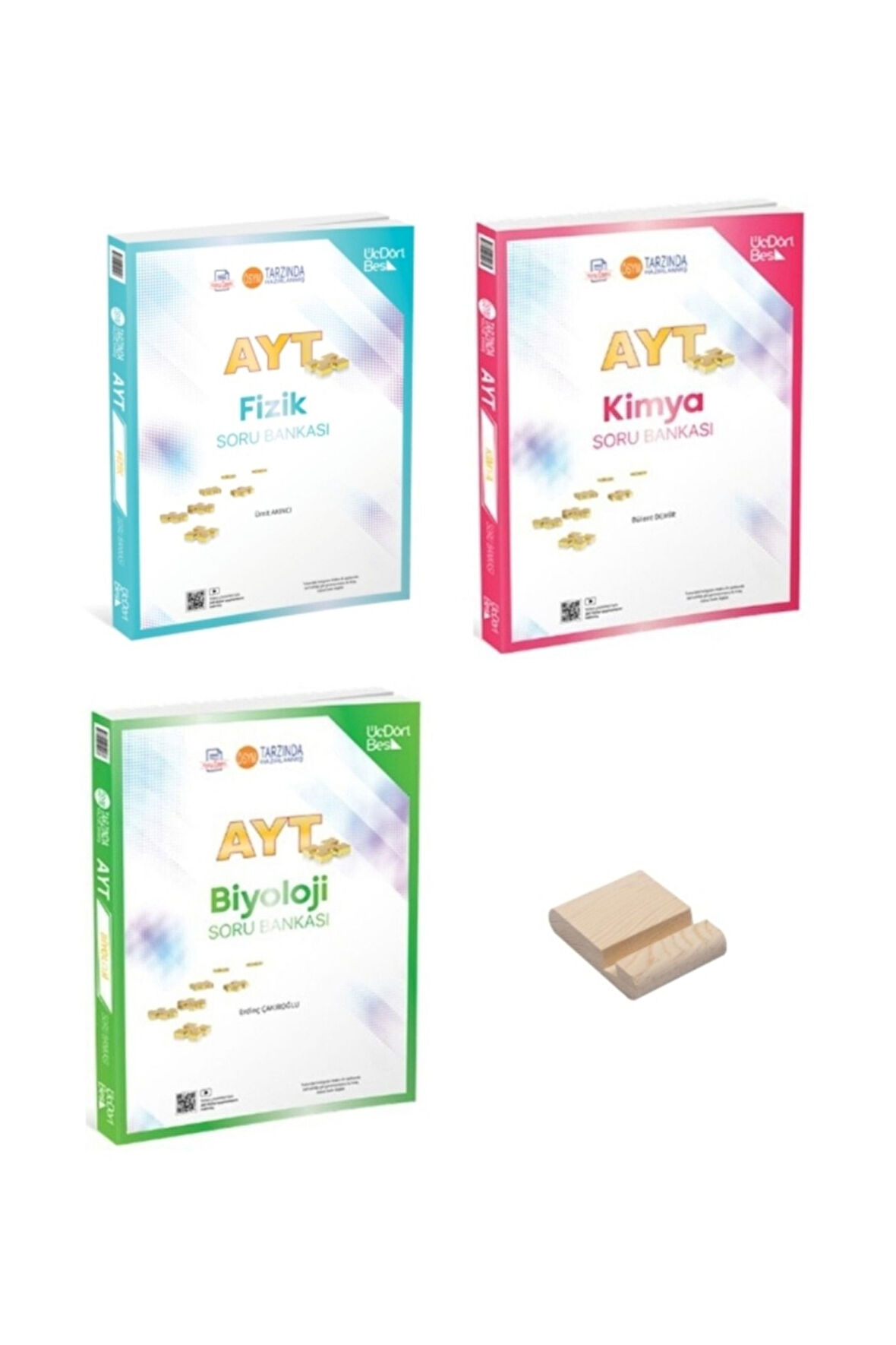 AYT Fizik Kimya ve Biyoloji Soru Bankası 3lü Set