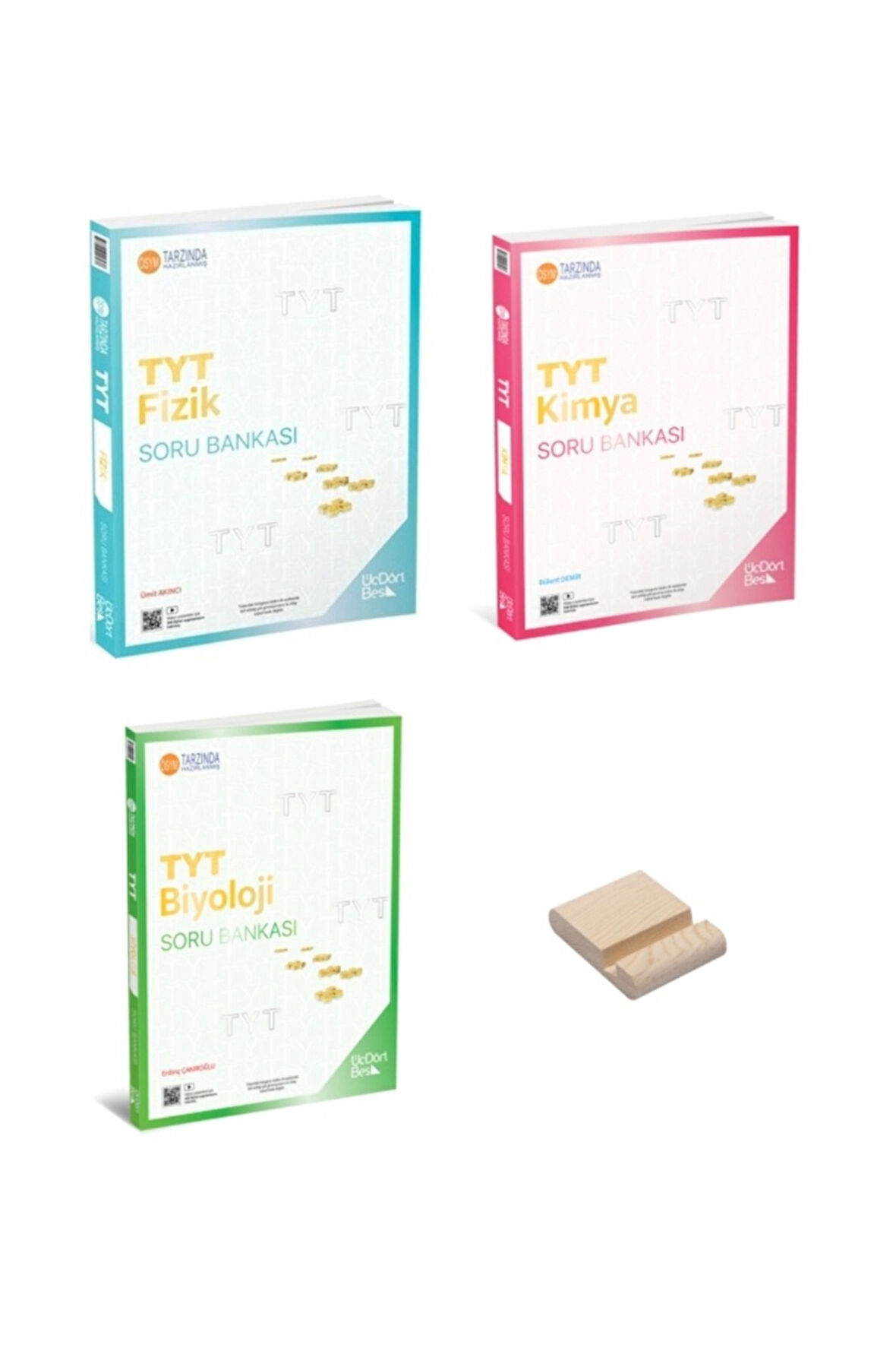 TYT Fizik Kimya ve Biyoloji Soru Bankası 3lü Set