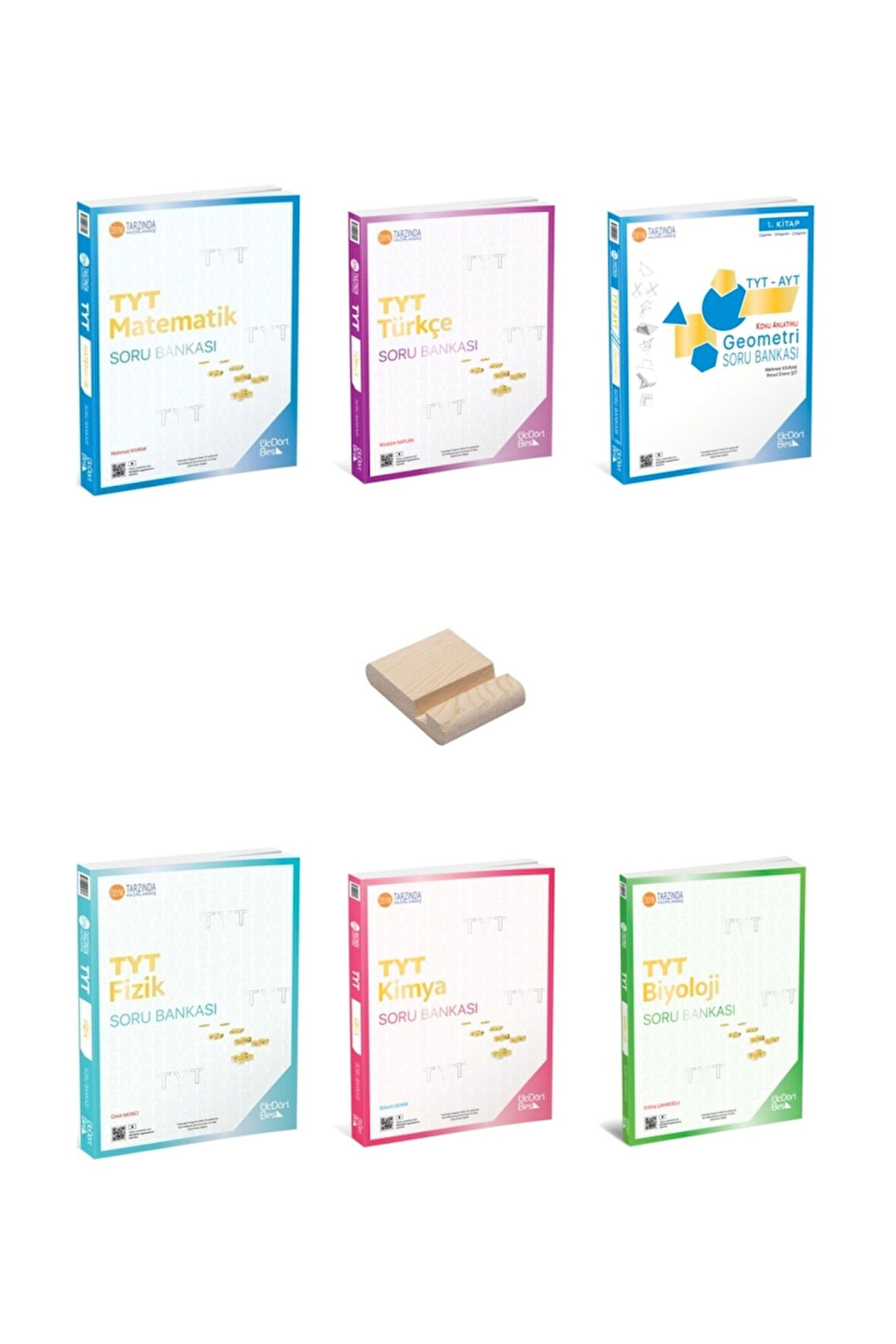 TYT Matematik Türkçe Paragraf Sıfır Risk Fizik Kimya Biyoloji Soru Bankası 6li Set
